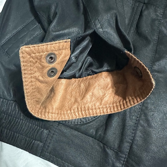 Vintage hide side leather jacket - Picture 5 of 8